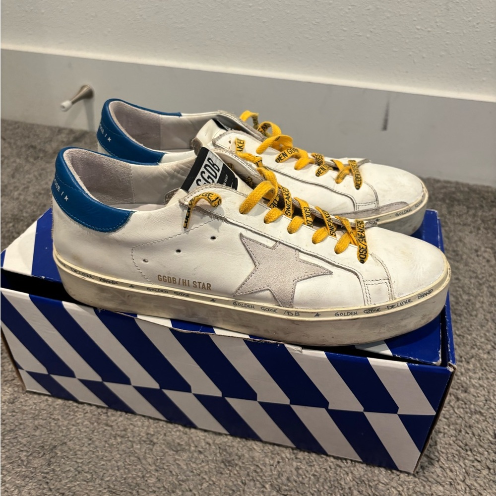 Golden Goose Hi Star Sneakers - Picture 6 of 10